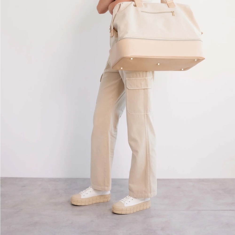 Beis weekender Canvas Tote Bag - Picture 9 of 9